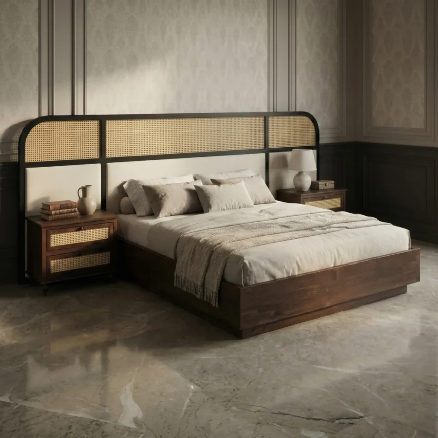 Cane bed
