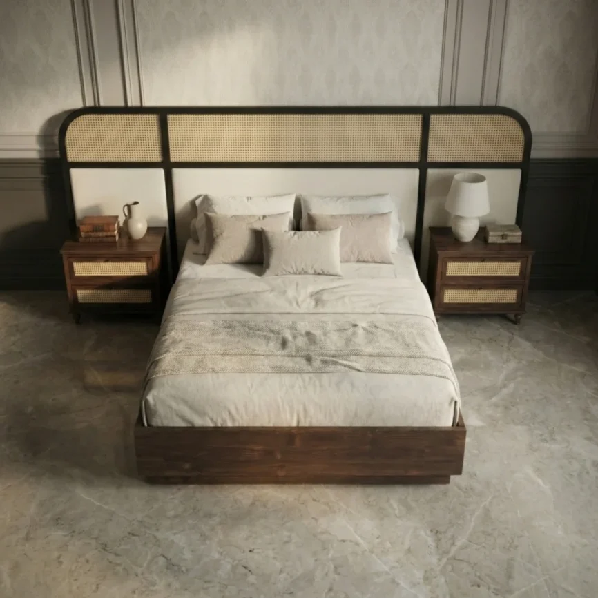 Cane bed
