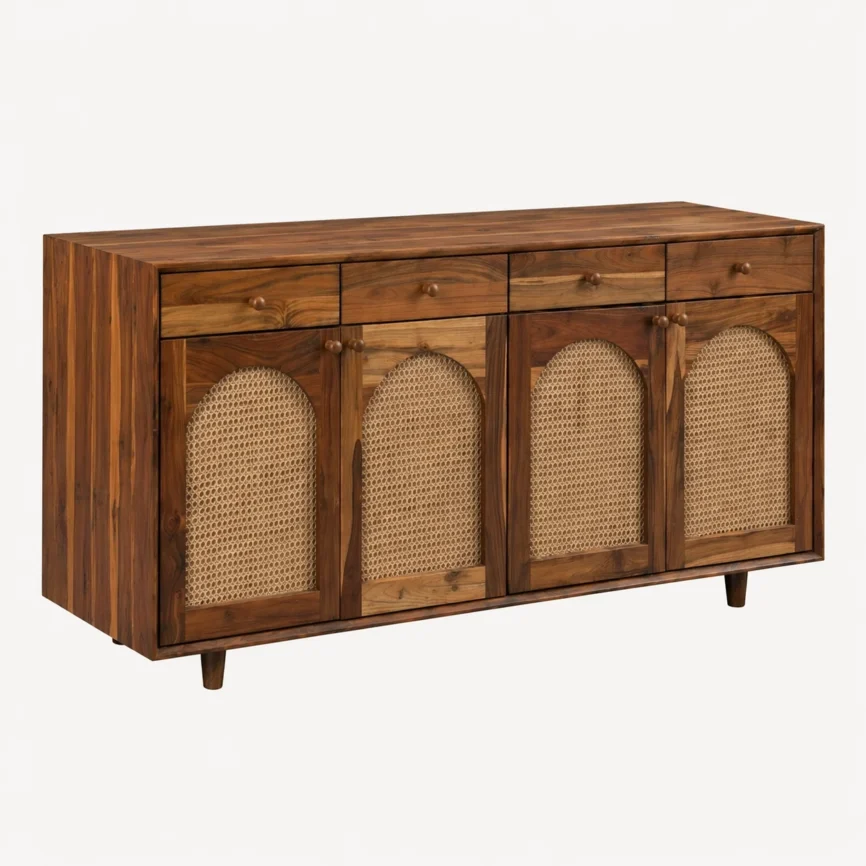 Cane sideboard 4