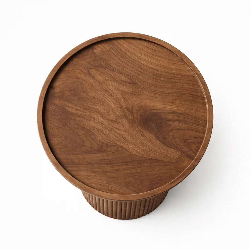 Wooden side table