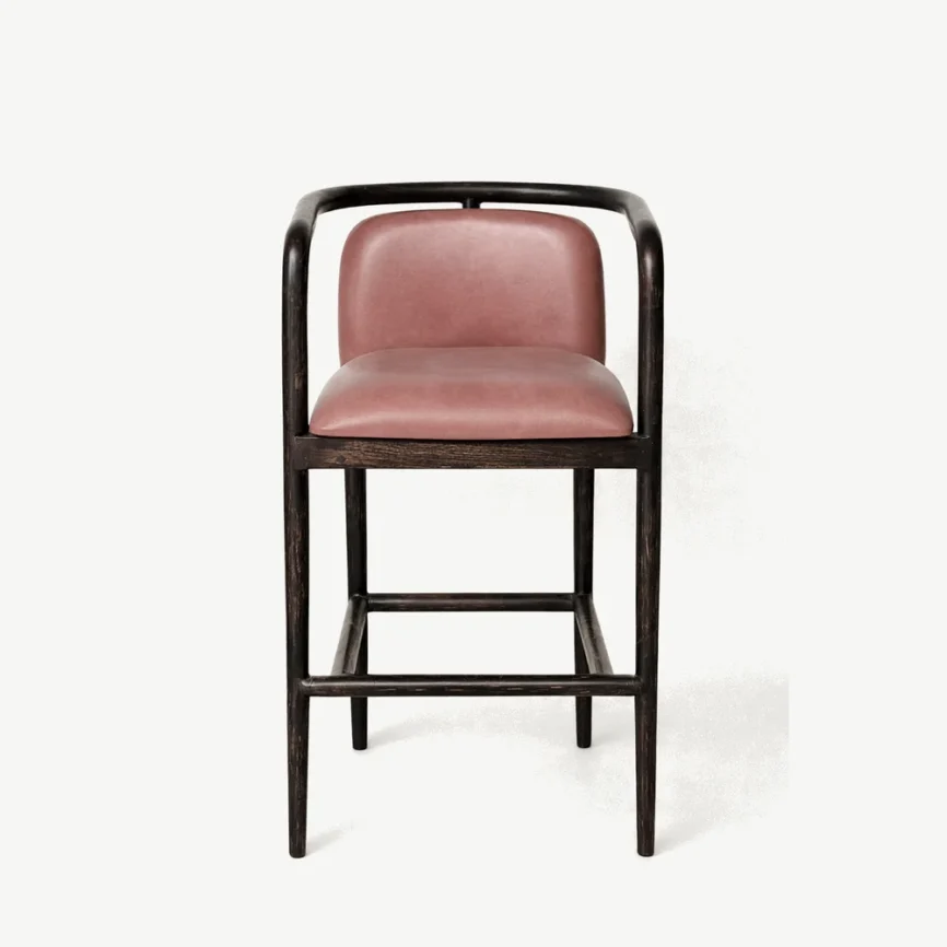 Metal bar stool