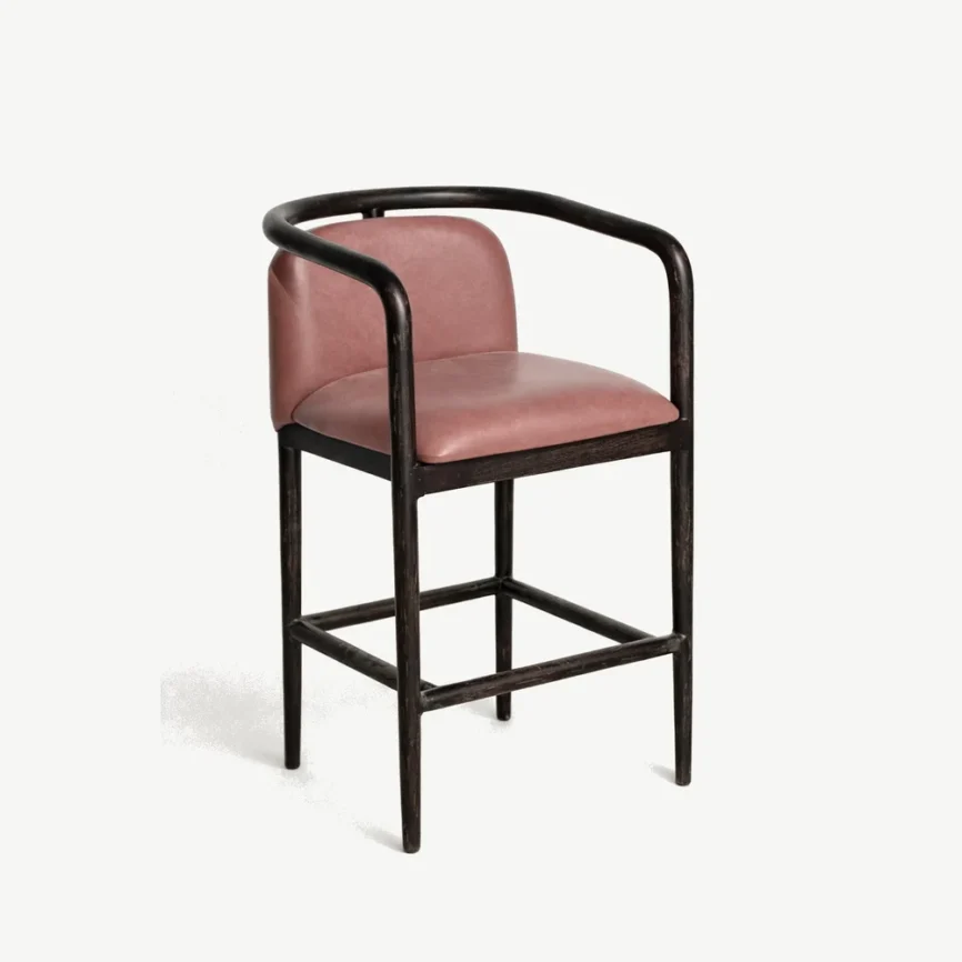 Metal bar stool