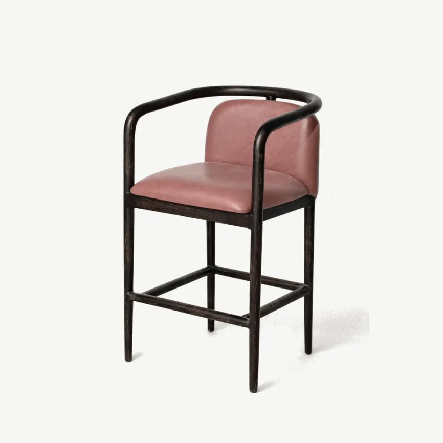 Metal bar stool