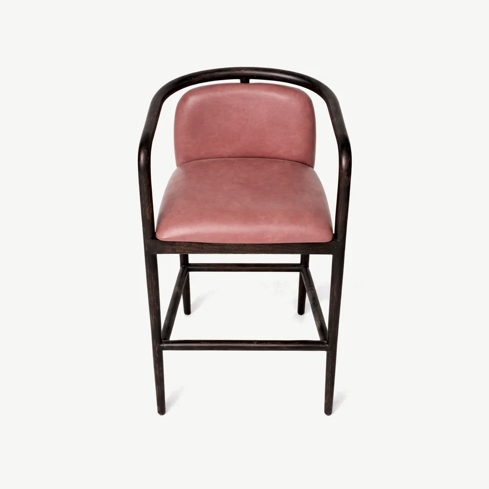 Metal bar stool
