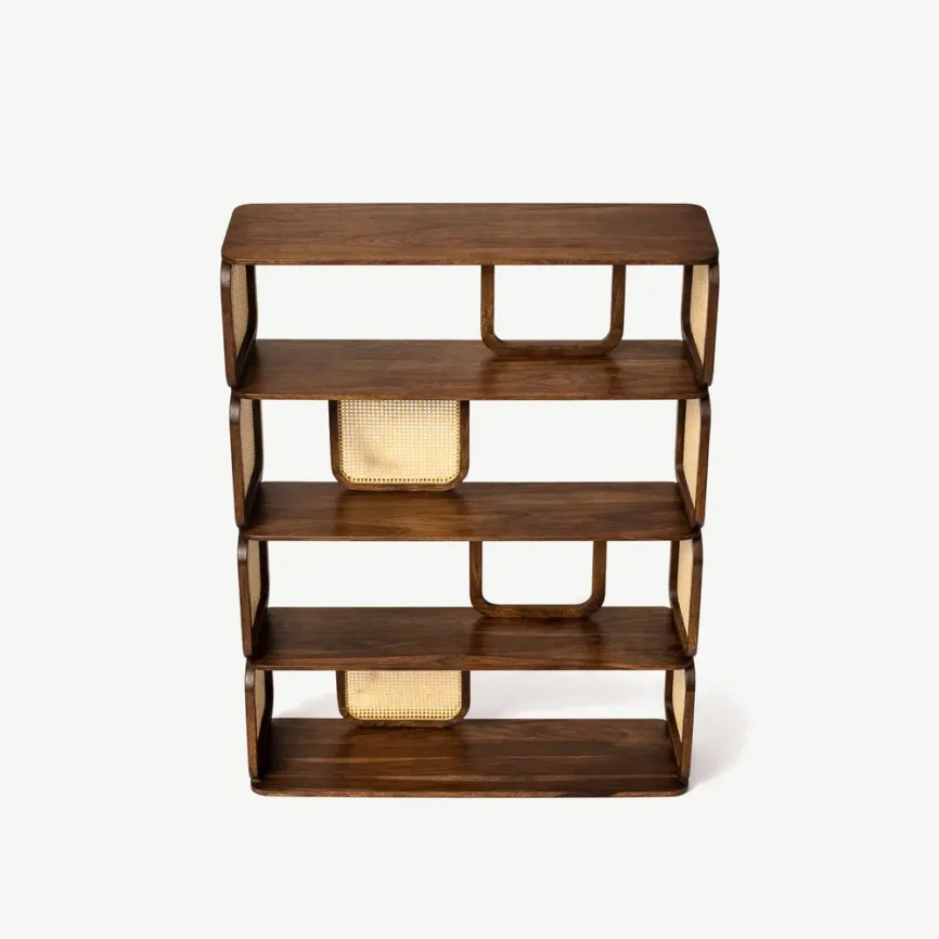 Cane bookcase