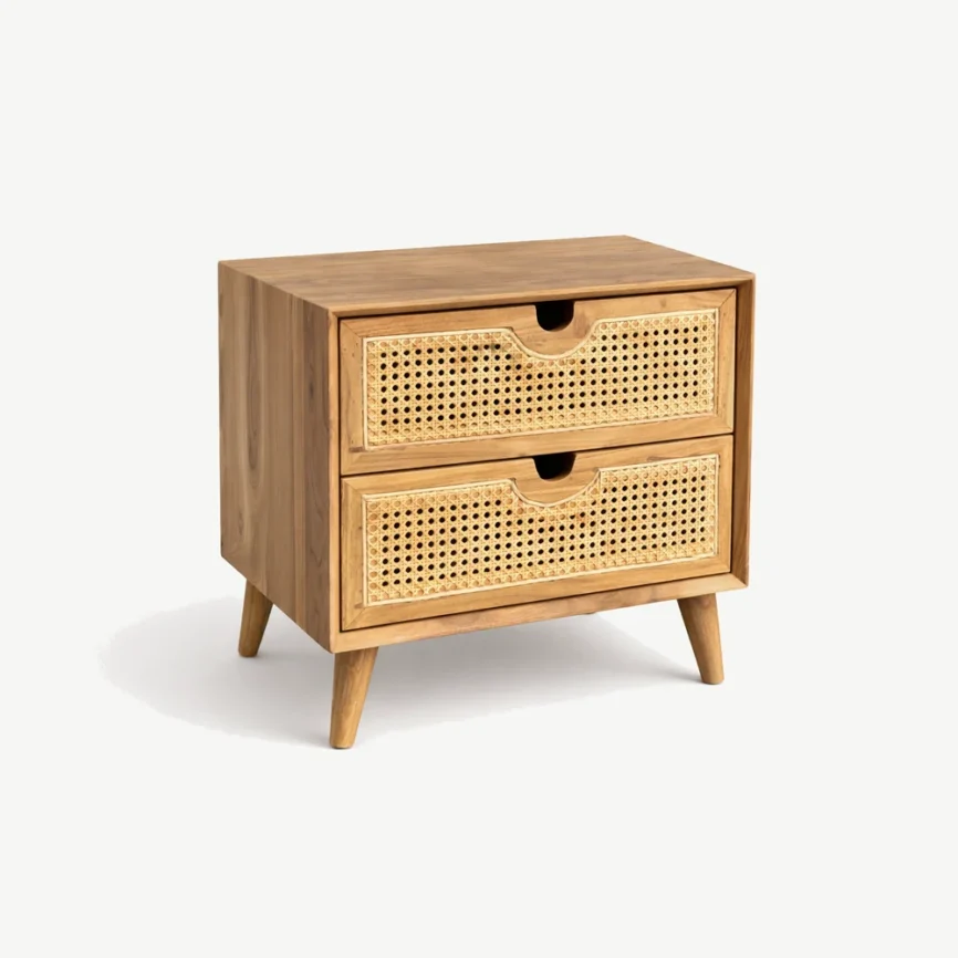 Cane Nightstand