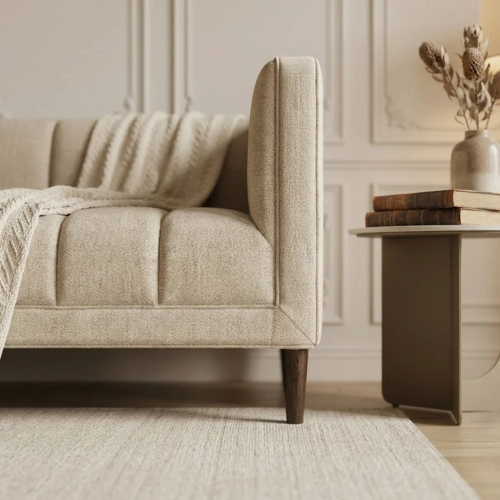 Fabric sofa