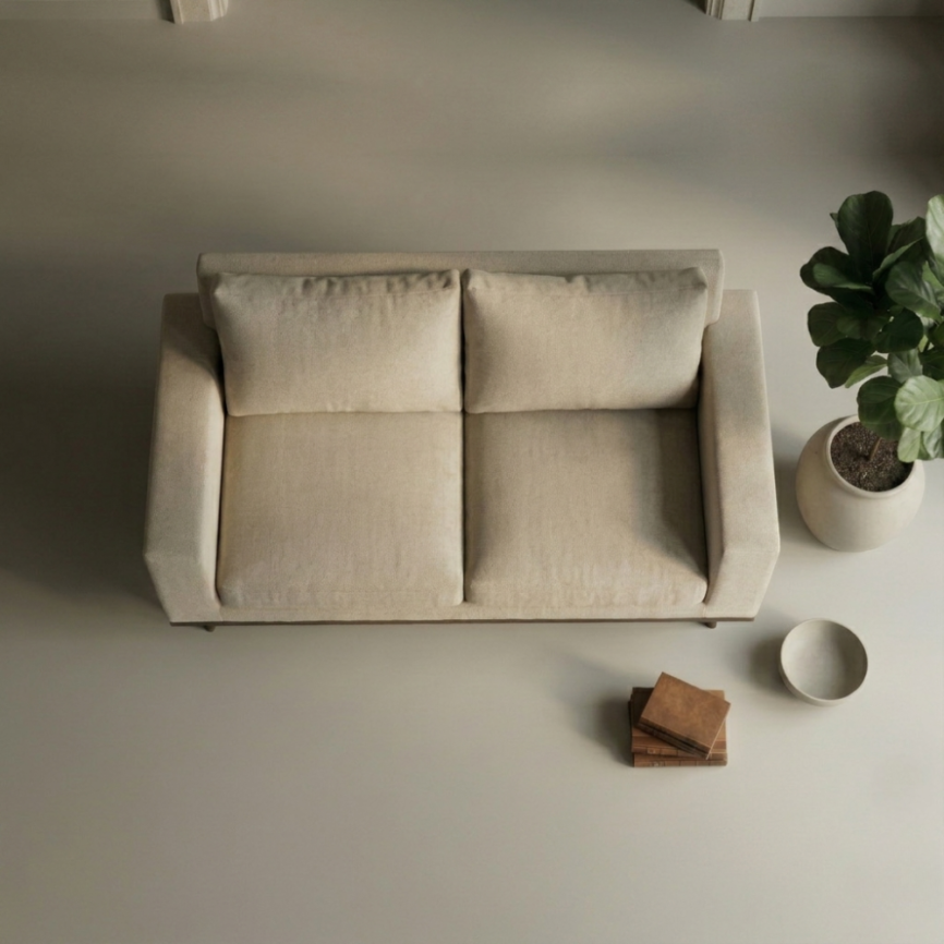 Fabric sofa