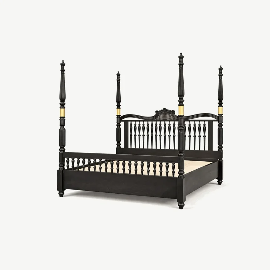 Four poster bed