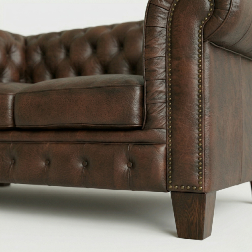 leather sofa