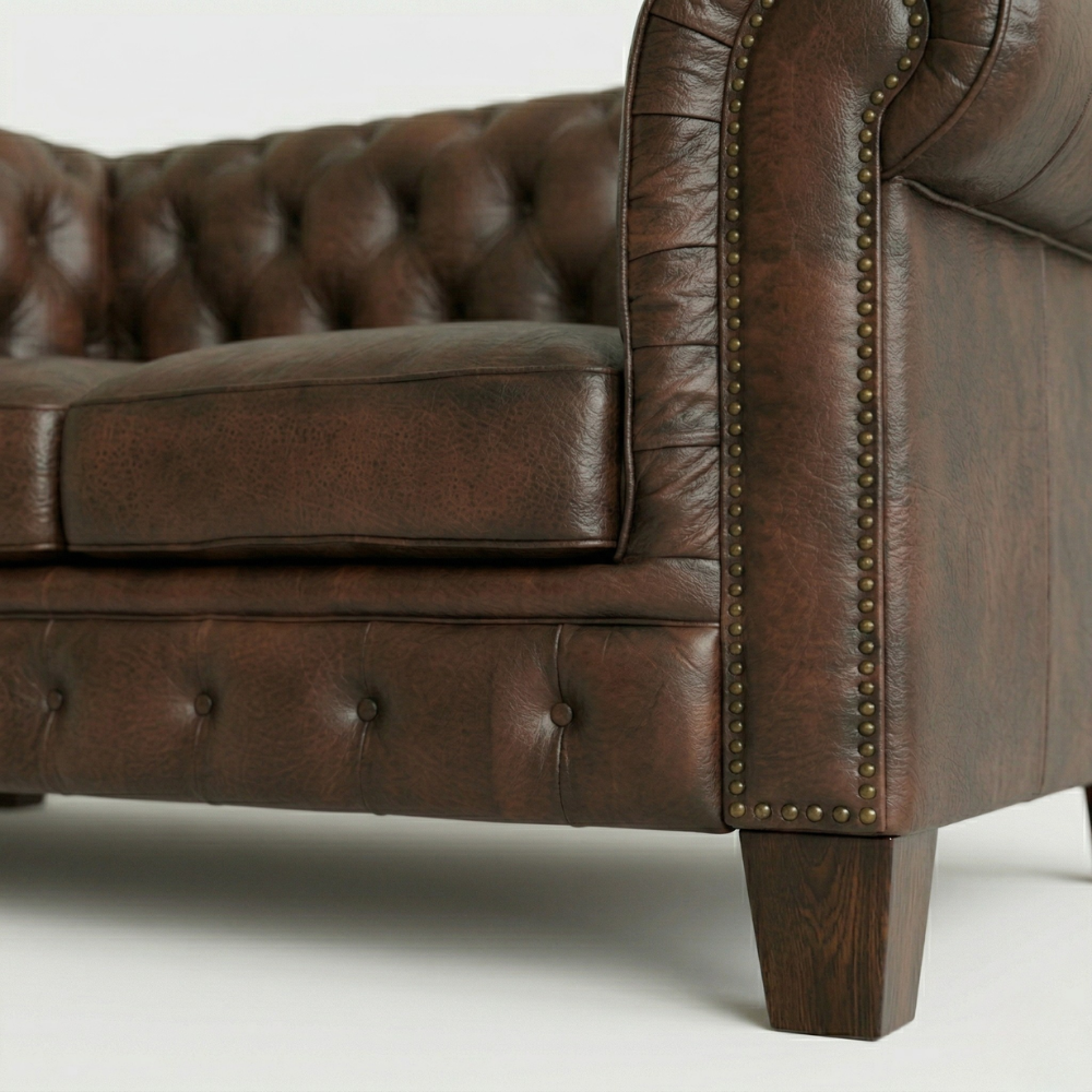 leather sofa