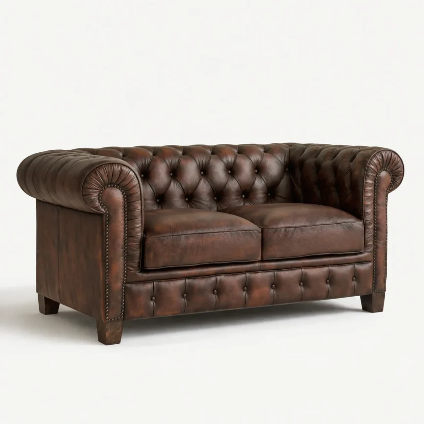 Leather sofa