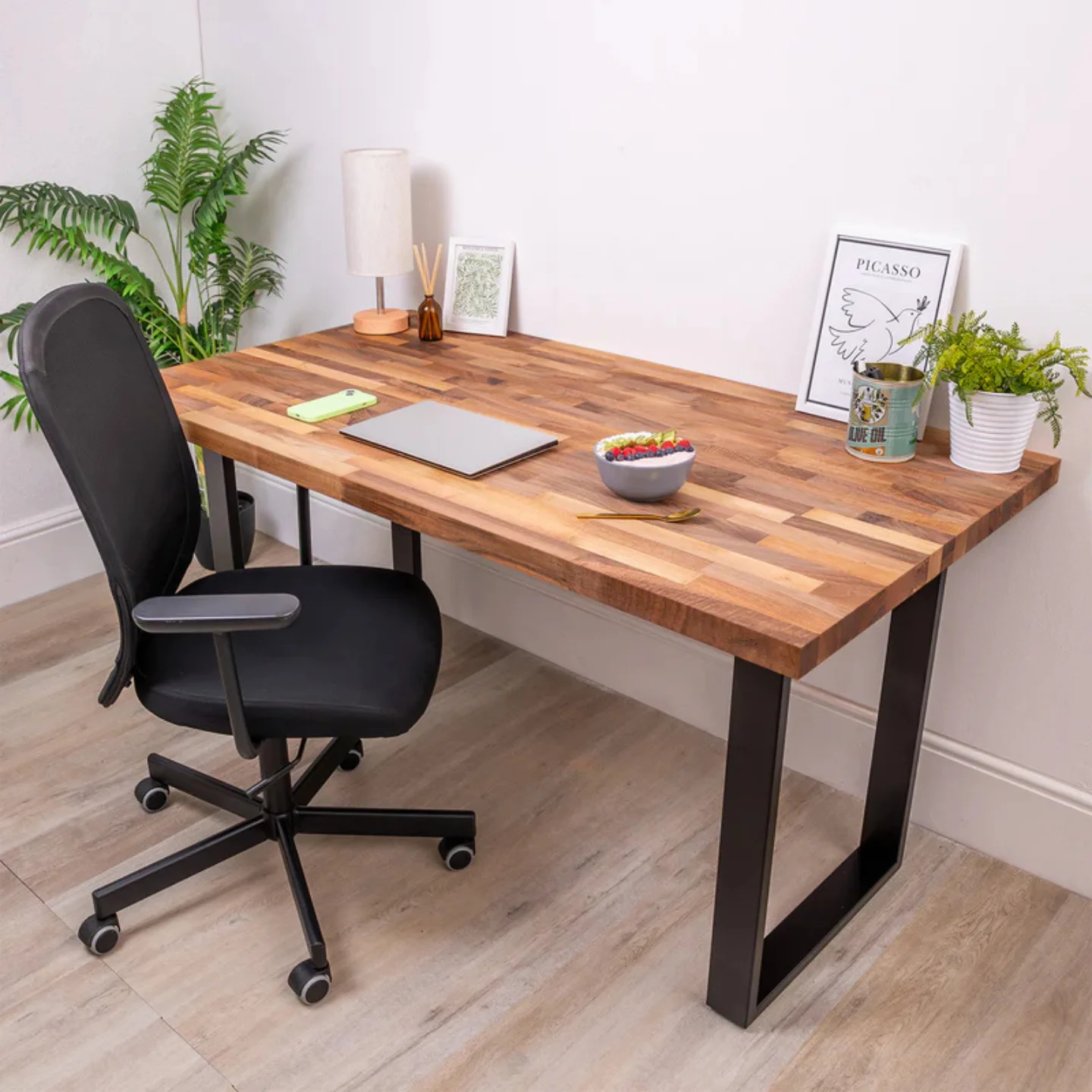 metal study table