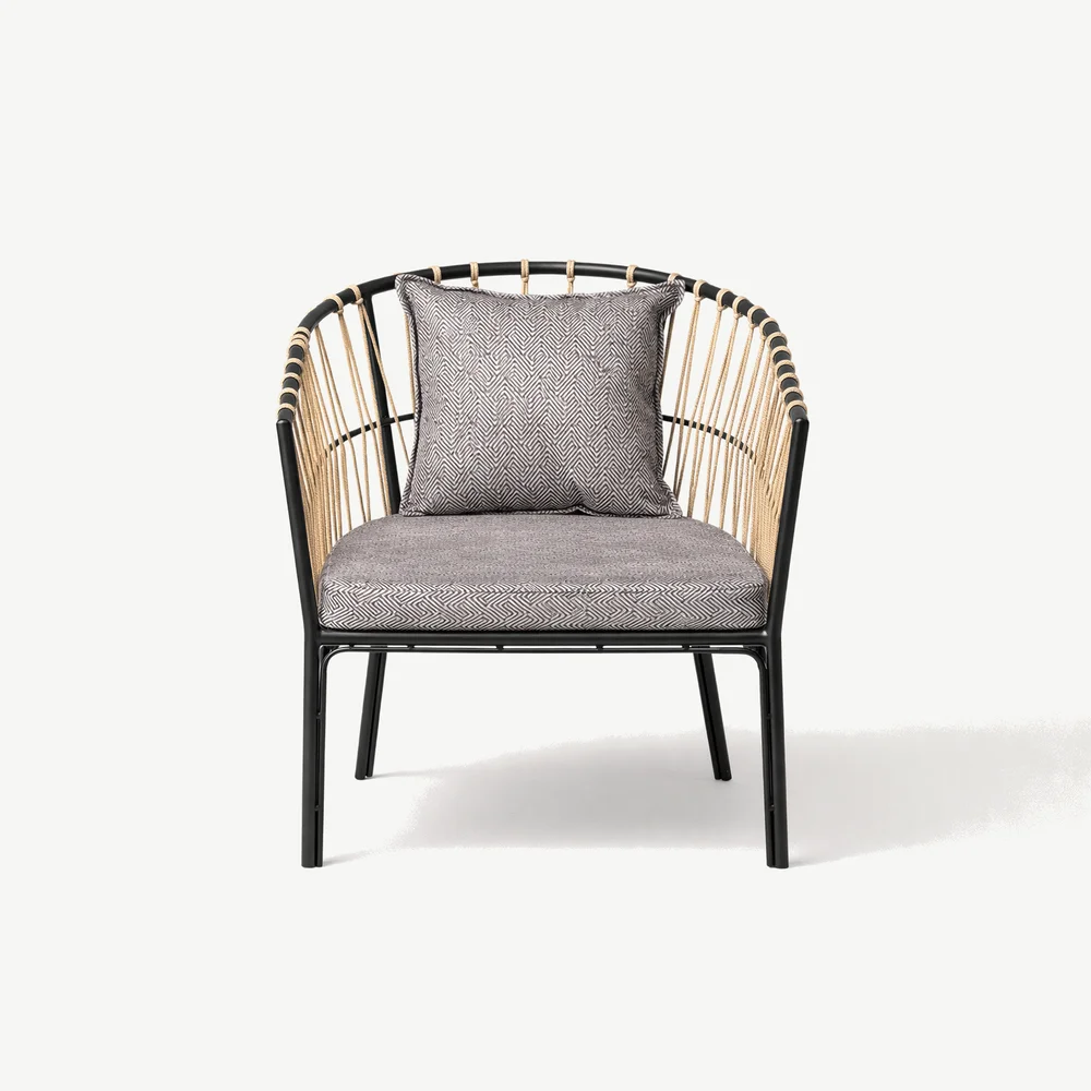 Metal outdoor chair