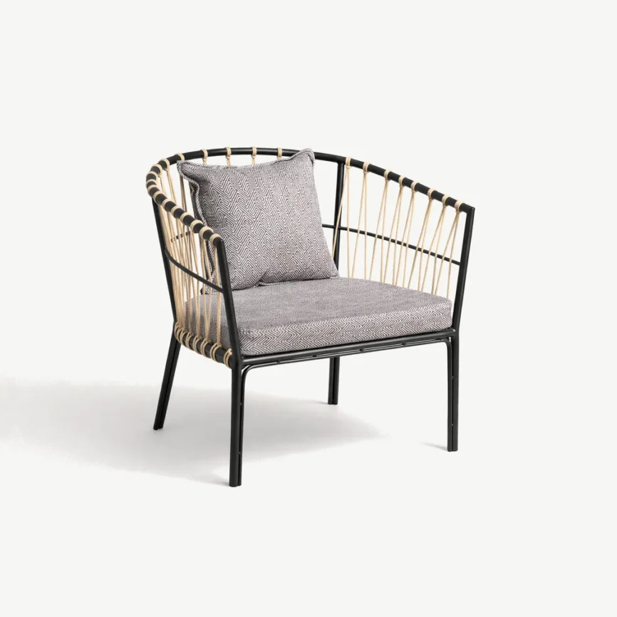 Metal outdoor chair