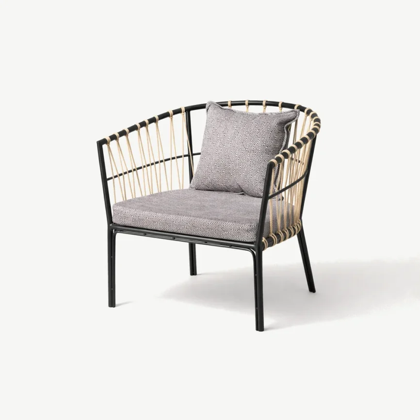 Metal outdoor chair
