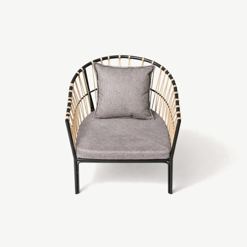 Metal outdoor chair