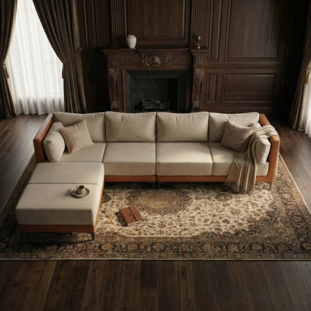 L-sectional sofa