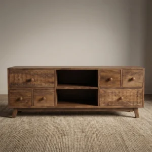 Zaioraa valincia honey brown mango wood sideboard