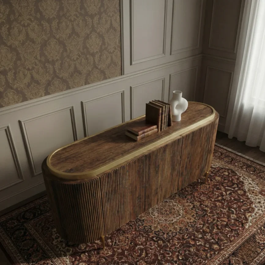Wooden Sideboard