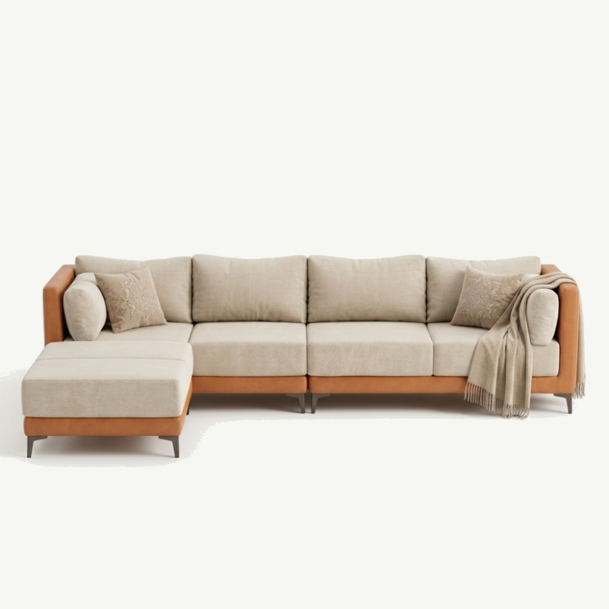 L-sectional sofa