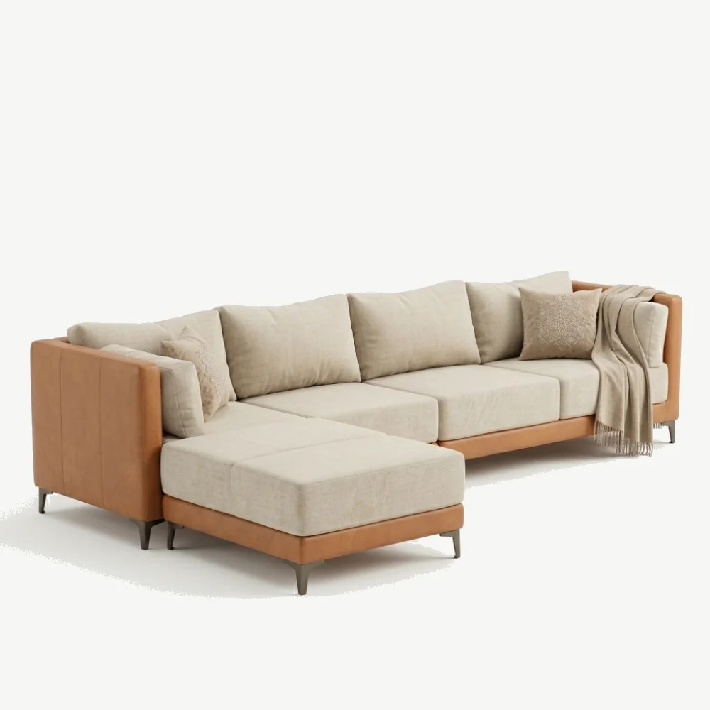 L-sectional sofa