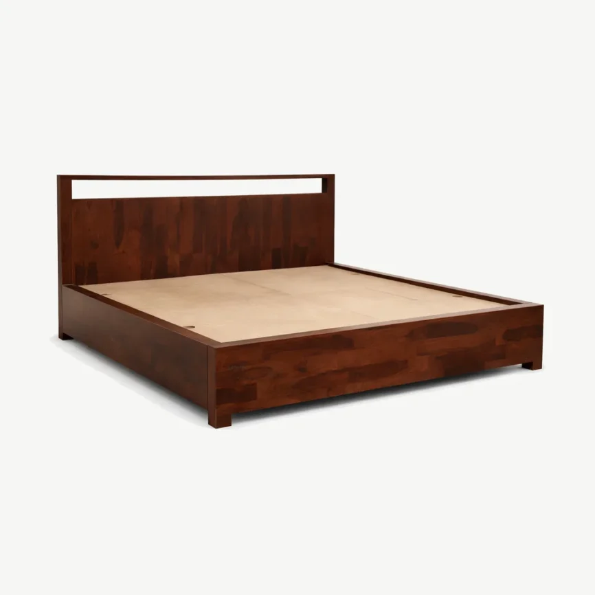 Wooden bed