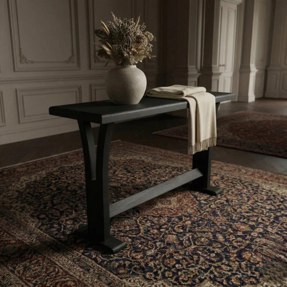 wooden console