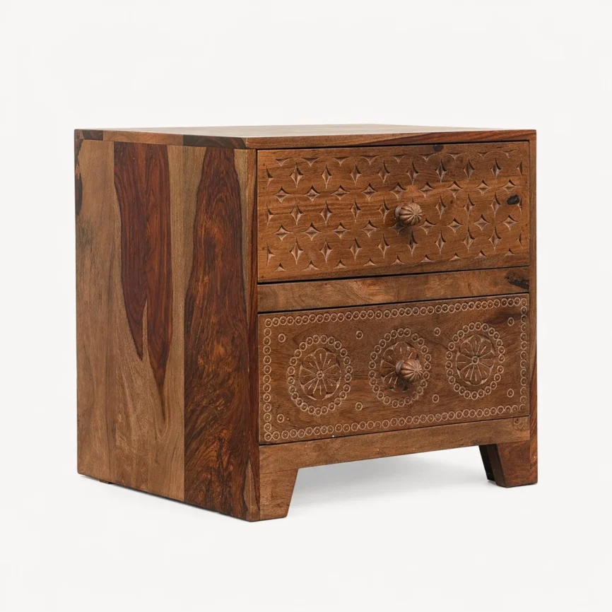 Wooden Nightstand