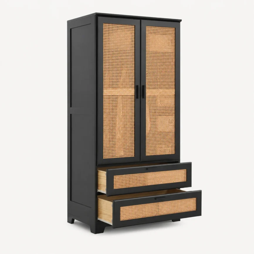 Cane wardrobe 2