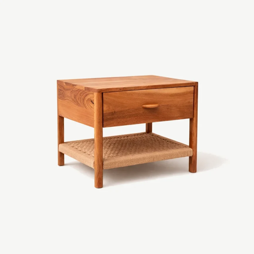 Wooden nightstand