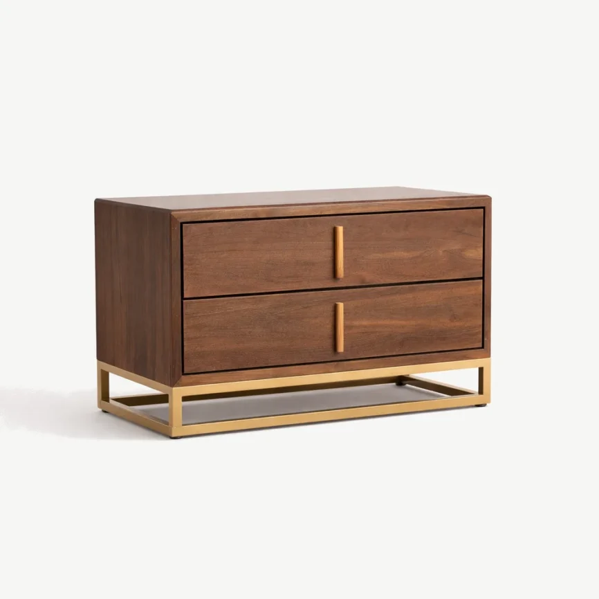 Wooden nightstand