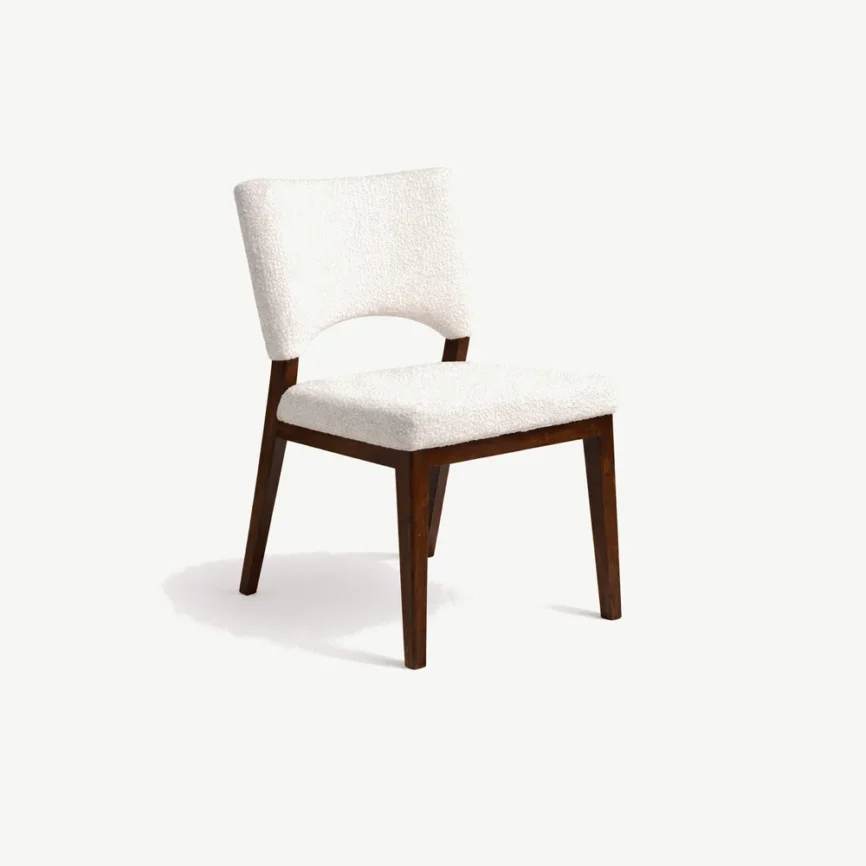 Wooden accent chair
