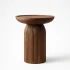 Wooden side table