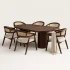 dinng set side view