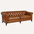 leather sofa right view
