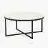 metal coffee table right view